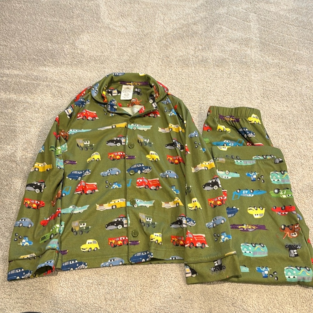 Disney Kids Cars Lightening McQueen pajama set